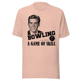 Bowling a Game of Skill Vintage Ad Shirt