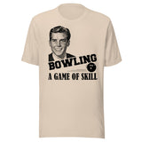 Bowling a Game of Skill Vintage Ad Shirt