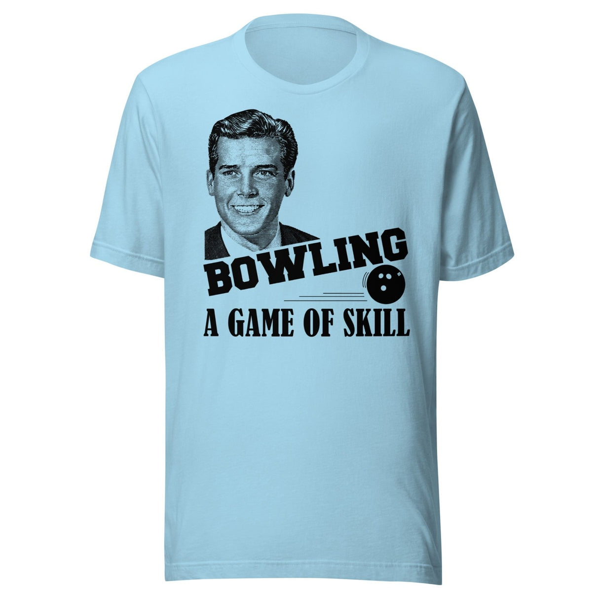 Bowling a Game of Skill Vintage Ad Shirt