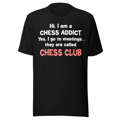 Chess Addict Chess Club Shirt