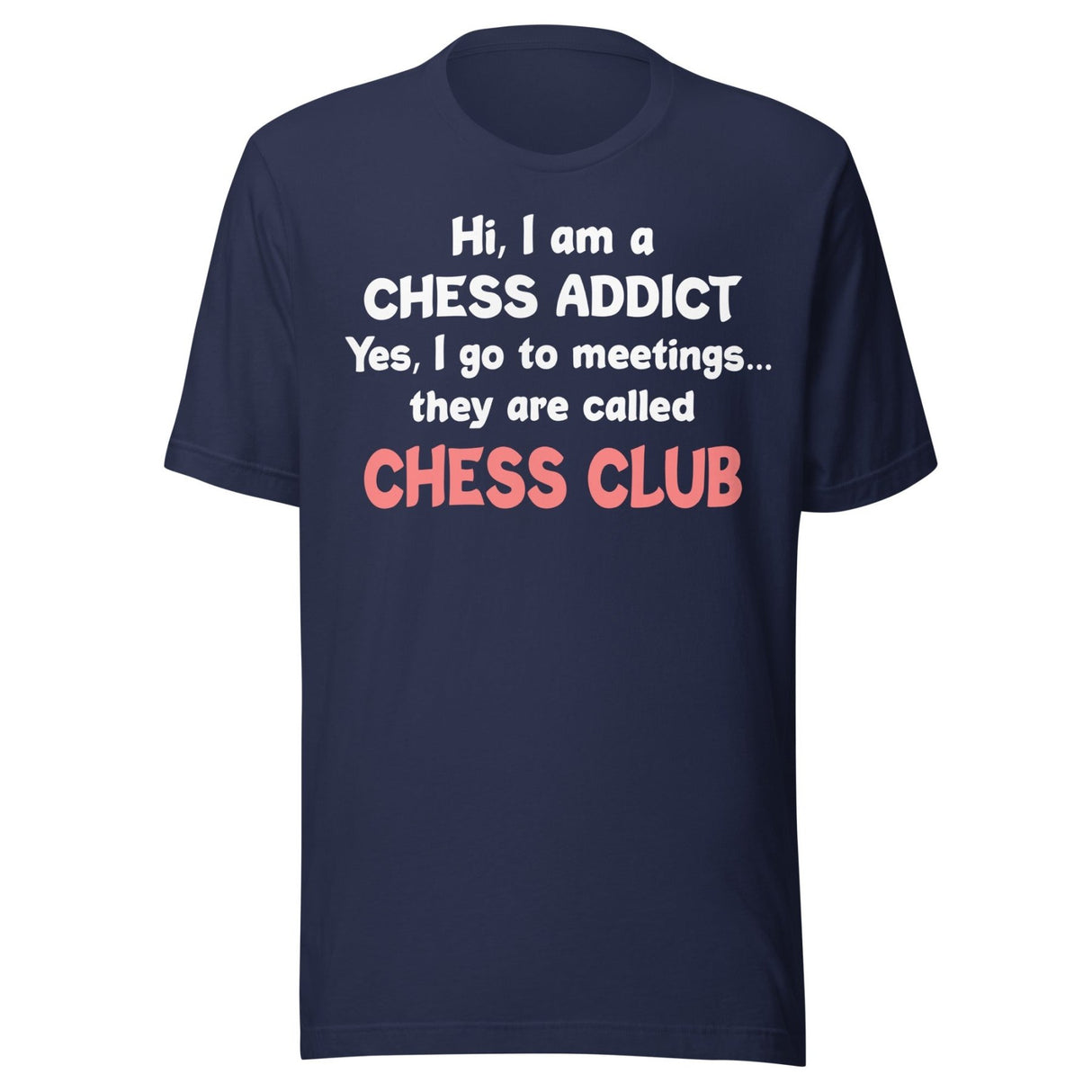 Chess Addict Chess Club Shirt