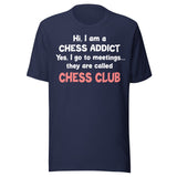Chess Addict Chess Club Shirt