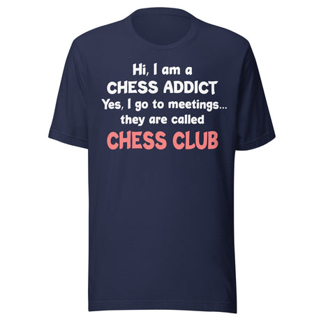 Chess Addict Chess Club Shirt