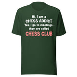 Chess Addict Chess Club Shirt
