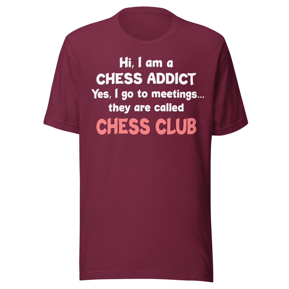 Chess Addict Chess Club Shirt