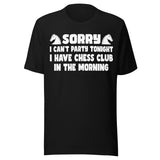 Chess Club In The Morning Shirt