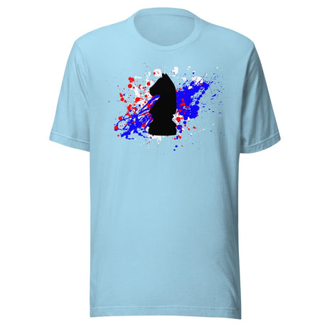 Chess Splatter Paint Knight Shirt