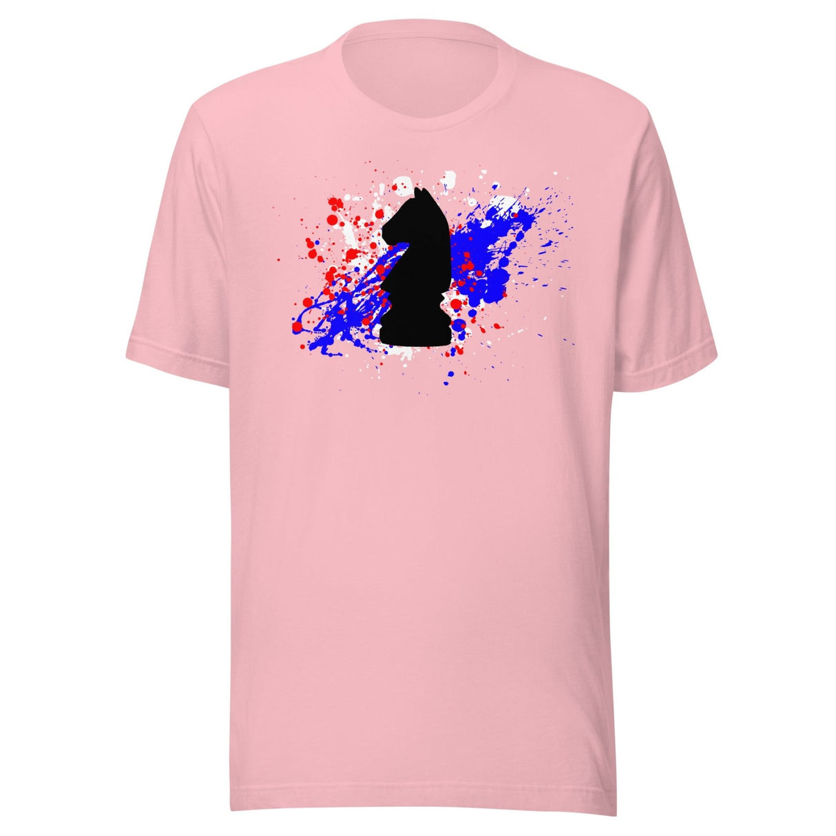 Chess Splatter Paint Knight Shirt