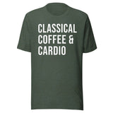 Classical Coffee and Cardio Gym Shirt