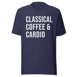 Classical Coffee and Cardio Gym Shirt