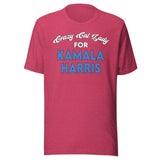 Crazy Cat Lady For Kamala Harris Shirt