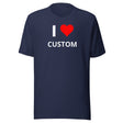 Custom I Heart Shirt