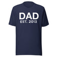 Dad Established 2013 Shirt