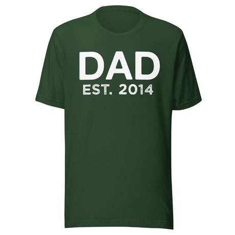Dad Established 2014 Shirt