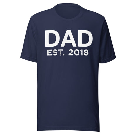 Dad Established 2018 Shirt