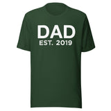 Dad Established 2019 Shirt