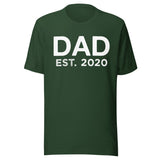 Dad Established 2020 Shirt