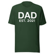 Dad Established 2021 Shirt