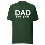 Dad Established 2021 Shirt