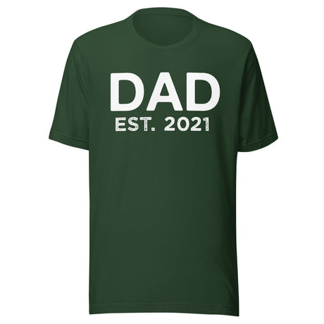 Dad Established 2021 Shirt