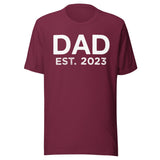 Dad Established 2023 Shirt