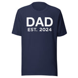 Dad Established 2024 Shirt