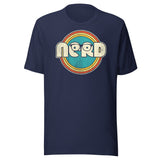 Distressed Vintage Nerd Shirt