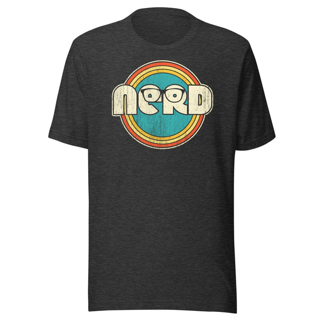 Distressed Vintage Nerd Shirt