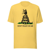 Don't Feast on Me Gadsden Cat Shirt