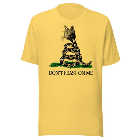 Don't Feast on Me Gadsden Cat Shirt