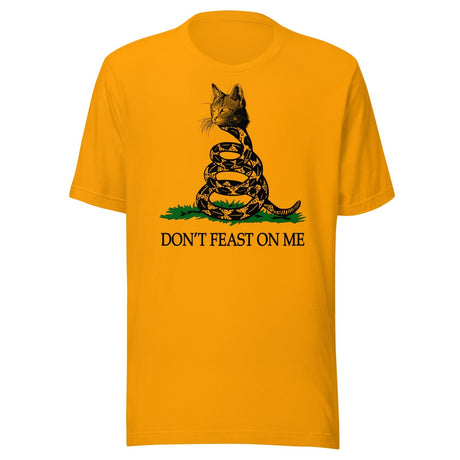 Don't Feast on Me Gadsden Cat Shirt