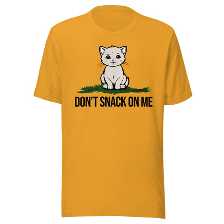 Don't Snack On Me Cat Shirt