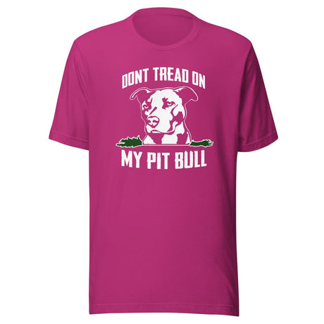 Don't Tread On My Pit Bull Shirt