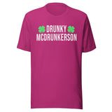 Drunky McDrunkerson Irish Shirt