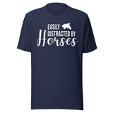 Easily Distracted By Horses Shirt