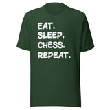 Eat Sleep Chess Repeat Shirt