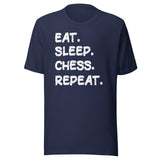 Eat Sleep Chess Repeat Shirt