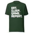 Eat Sleep Game Repeat Shirt