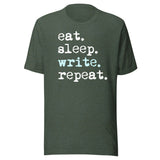 Eat Sleep Write Repeat Shirt