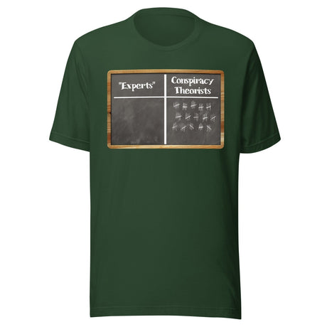 Experts vs. Conspiracy Theorists Shirt