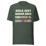 Girls Just Wanna Have Fundamental Human Rights Shirt