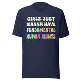 Girls Just Wanna Have Fundamental Human Rights Shirt