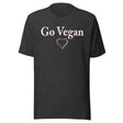 Go Vegan Pink Heart Shirt
