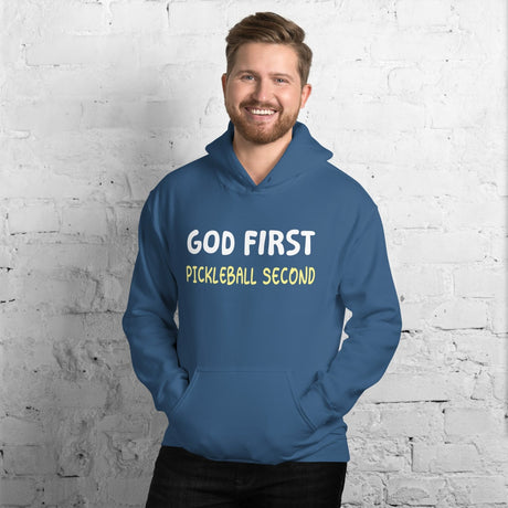 God First Pickleball Second Hoodie