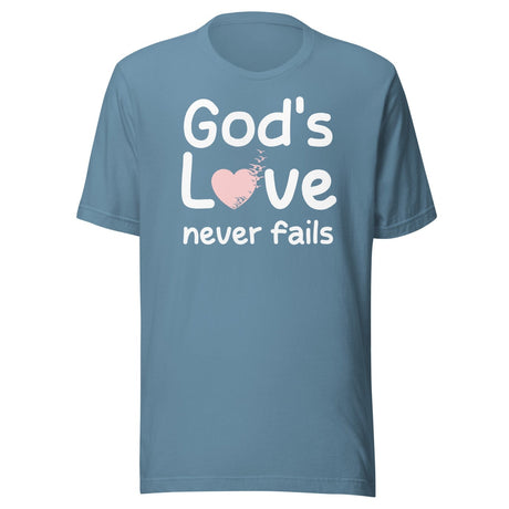 God's Love Never Fails Shirt