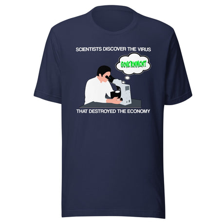 Government Destroyed The Economy Virus Shirt