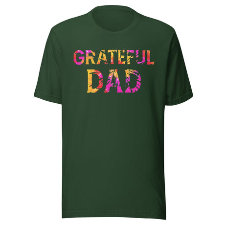 Grateful Dad Tie Dye Shirt