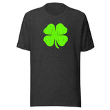 Green Distressed Shamrock Shirt