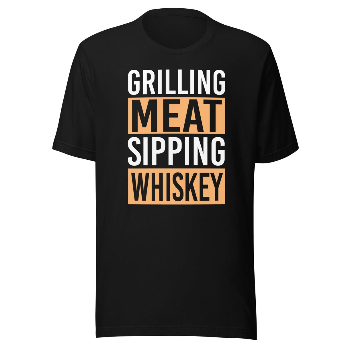 Grilling Meat Sipping Whiskey Shirt