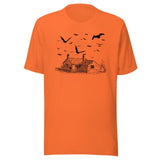 Haunted Cabin With Bats Shirt